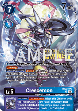 Crescemon (BT22-073) (V.2) - Championship 2026 Promos (Alternative Art) [CP26-BT22-073]