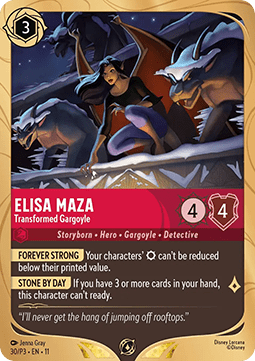 Elisa Maza - Transformed Gargoyle - Promos Year 3 (Promo) [PR3-30]
