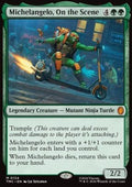 Michelangelo, On the Scene - Commander: Teenage Mutant Ninja Turtles: Extras (Mythic) [XTMC-124]