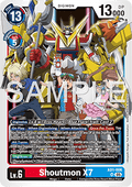 Shoutmon X7 (AD1-006) (V.1) - Digimon Generation (Super Rare) [AD-01-006]