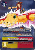 Marcus Damon & Agumon (AD1-021) (V.2) - Digimon Generation (Alternative Art) [AD-01-021]