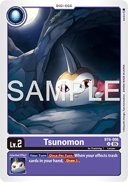 Tsunomon (BT6-006) (V.1) - Digimon Generation (Alternative Art) [AD-01-BT6-006]