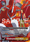ShineGreymon: Burst Mode (BT13-020) (V.2) - Digimon Generation (Alternative Art) [AD-01-BT13-020]