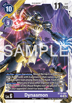 Dynasmon (BT13-087) - Digimon Generation (Alternative Art) [AD-01-BT13-087]