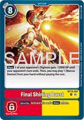 Final Shining Burst (BT13-104) - Digimon Generation (Alternative Art) [AD-01-BT13-104]