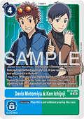 Davis Motomiya & Ken Ichijoji (BT16-085) (V.1) - Digimon Generation (Alternative Art) [AD-01-BT16-085]