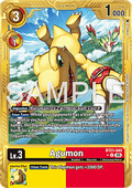 Agumon (BT21-040) (V.2) - Digimon Generation (Alternative Art) [AD-01-BT21-040]