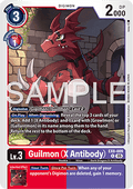 Guilmon (X Antibody) (EX8-009) - Digimon Generation (Alternative Art) [AD-01-EX8-009]