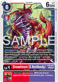 Growlmon (X Antibody) (EX8-012) - Digimon Generation (Alternative Art) [AD-01-EX8-012]