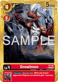 Growlmon (ST7-05) (V.2) - Digimon Generation (Alternative Art) [AD-01-ST7-05]