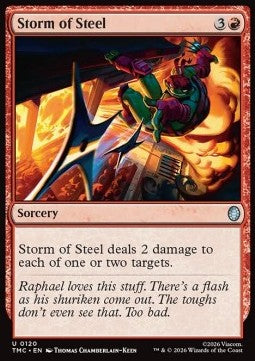 Storm of Steel - Commander: Teenage Mutant Ninja Turtles: Extras (Uncommon) [XTMC-120]