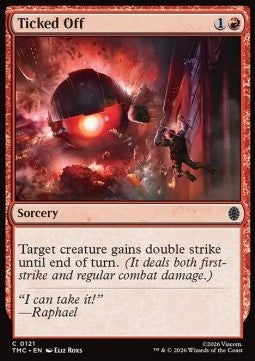 Ticked Off - Commander: Teenage Mutant Ninja Turtles: Extras (Common) [XTMC-121]