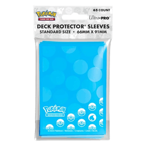 Ultra Pro Energy - Water Type Sleeves - Mega Evolution Products