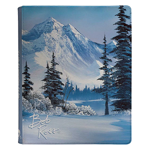 Ultra Pro "Bob Ross Winter Paradise" 9-Pocket Zippered PRO-Binder