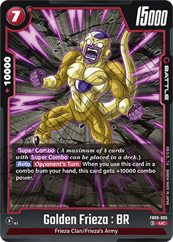 Golden Frieza : BR (FB09-005)  (V.1 - Uncommon) - Dual Evolution [Fusion World] (Uncommon) [FB09-005]