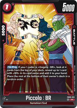 Piccolo : BR (FB09-013)  (V.1 - Rare) - Dual Evolution [Fusion World] (Rare) [FB09-013]