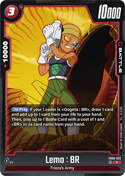 Lemo : BR (FB09-022) - Dual Evolution [Fusion World] (Common) [FB09-022]