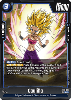 Caulifla (FB09-026) - Dual Evolution [Fusion World] (Uncommon) [FB09-026]