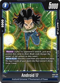 Android 17 (FB09-028) - Dual Evolution [Fusion World] (Common) [FB09-028]