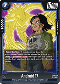 Android 17 (FB09-029)  (V.1 - Uncommon) - Dual Evolution [Fusion World] (Uncommon) [FB09-029]