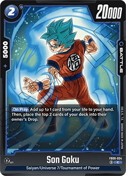 Son Goku (FB09-034) - Dual Evolution [Fusion World] (Common) [FB09-034]