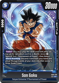 Son Goku (FB09-036)  (V.1 - Rare) - Dual Evolution [Fusion World] (Rare) [FB09-036]