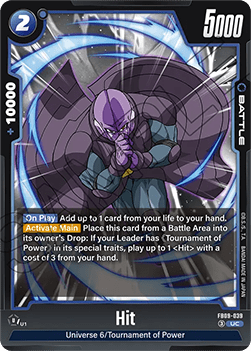 Hit (FB09-039) - Dual Evolution [Fusion World] (Uncommon) [FB09-039]