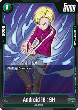 Android 18 : SH (FB09-056) - Dual Evolution [Fusion World] (Common) [FB09-056]