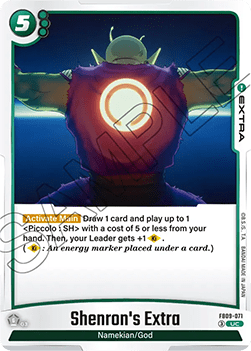 Shenron's Extra (FB09-071) - Dual Evolution [Fusion World] (Uncommon) [FB09-071]