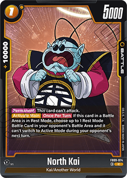 North Kai (FB09-074) - Dual Evolution [Fusion World] (Common) [FB09-074]