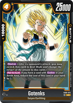 Gotenks (FB09-075) - Dual Evolution [Fusion World] (Uncommon) [FB09-075]