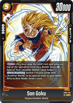 Son Goku (FB09-081) - Dual Evolution [Fusion World] (Rare) [FB09-081]