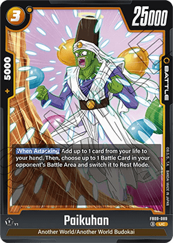 Paikuhan (FB09-089) - Dual Evolution [Fusion World] (Uncommon) [FB09-089]