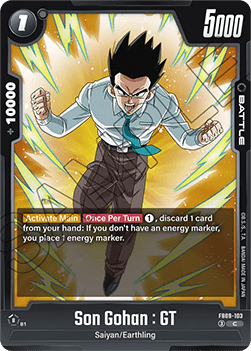 Son Gohan : GT (FB09-103) - Dual Evolution [Fusion World] (Common) [FB09-103]