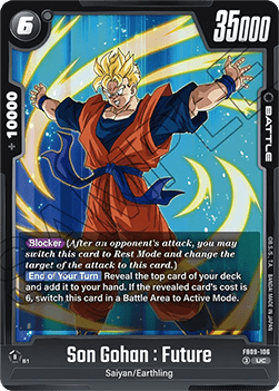 Son Gohan : Future (FB09-106) - Dual Evolution [Fusion World] (Uncommon) [FB09-106]