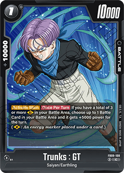 Trunks : GT (FB09-108) - Dual Evolution [Fusion World] (Common) [FB09-108]
