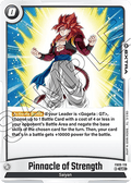 Pinnacle of Strength (FB09-119) - Dual Evolution [Fusion World] (Uncommon) [FB09-119]