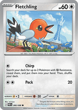 Fletchling - Perfect Order (Common) [POR-066]