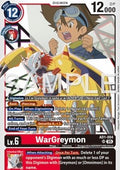 WarGreymon (AD1-004) (V.1) - Digimon Generation (Super Rare) [AD-01-004]