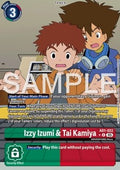 Izzy Izumi & Tai Kamiya (AD1-022) (V.2) - Digimon Generation (Alternative Art) [AD-01-022]