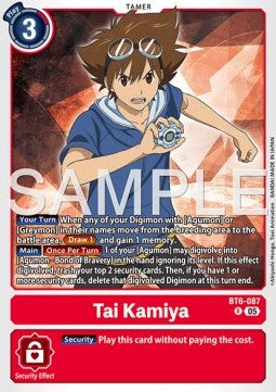 Tai Kamiya (BT6-087) - Digimon Generation (Alternative Art) [AD-01-BT6-087]