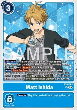 Matt Ishida (BT6-088) - Digimon Generation (Alternative Art) [AD-01-BT6-088]