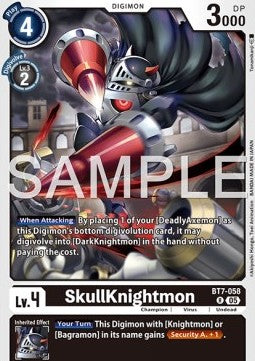 SkullKnightmon (BT7-058) - Digimon Generation (Alternative Art) [AD-01-BT7-058]