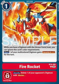 Fire Rocket (BT8-095) (V.1) - Digimon Generation (Alternative Art) [AD-01-BT8-095]