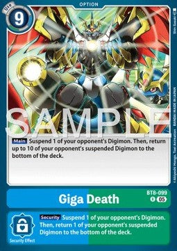 Giga Death (BT8-099) - Digimon Generation (Alternative Art) [AD-01-BT8-099]