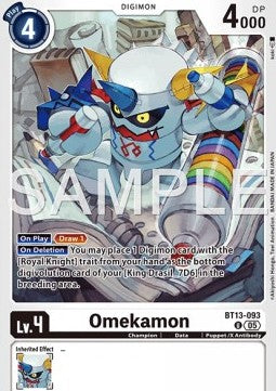Omekamon (BT13-093) - Digimon Generation (Alternative Art) [AD-01-BT13-093]