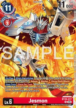 Jesmon (BT20-017) - Digimon Generation (Alternative Art) [AD-01-BT20-017]
