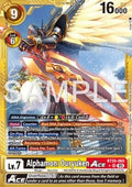 Alphamon: Ouryuken Ace (BT20-060) (V.2) - Digimon Generation (Alternative Art) [AD-01-BT20-060]