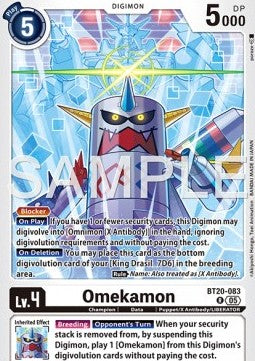 Omekamon (BT20-083) (V.1) - Digimon Generation (Alternative Art) [AD-01-BT20-083]