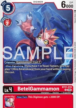 BetelGammamon (BT21-019) (V.1) - Digimon Generation (Alternative Art) [AD-01-BT21-019]
